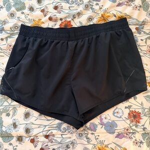 All in Motion Black Athletic Shorts XXL – Lightweight Running Workout Shorts